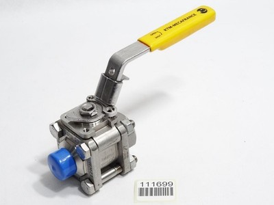 KTM-Mecafrance Ball Valve RA66TF 1.4408 DN 15 INT 100 Bar / Unused