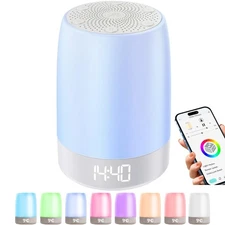 Nursery Night Light for ,Alarm Clock with Light,Baby Sleep Music Sound Machin...