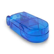 Pill Cutter and Splitter Stainless Steel Blade with Dispenser Cuts Pills Tablets