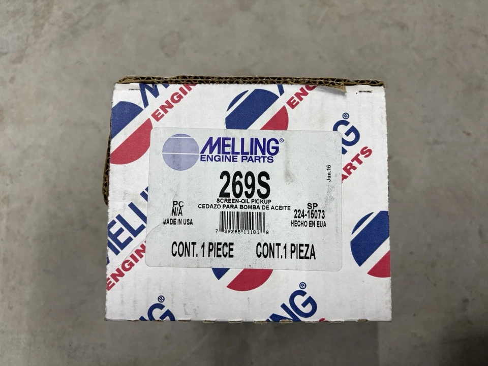 Tubo de camioneta de bomba de aceite del motor 269S para Ford Focus 2000-2004 + otros Foto 2 de 3