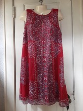 Chaps  Woman's Sleeveless Lined  Dress Size 16