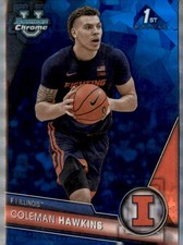 2023-24 Bowman University Chrome Sapphire #97 Coleman Hawkins