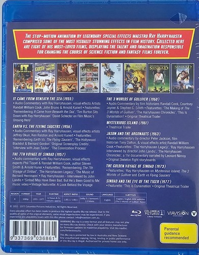 RAY HARRYHAUSEN - SPECIAL EDITION COLLECTION [ALL REGIONS] (8X BLU-RAY) - Picture 2 of 2