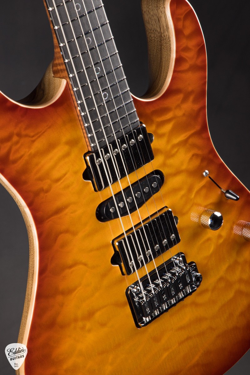 Suhr Modern Quilt Maple & Black Limba - Honey Burst | eBay