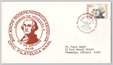 Venezuela 200 Aos Independencia EE. UU., Correos Da de Emisi3n, 1976