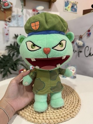 Flippy Happy Tree Friends Plush 2003 Mondo Media Rotating Head Plush