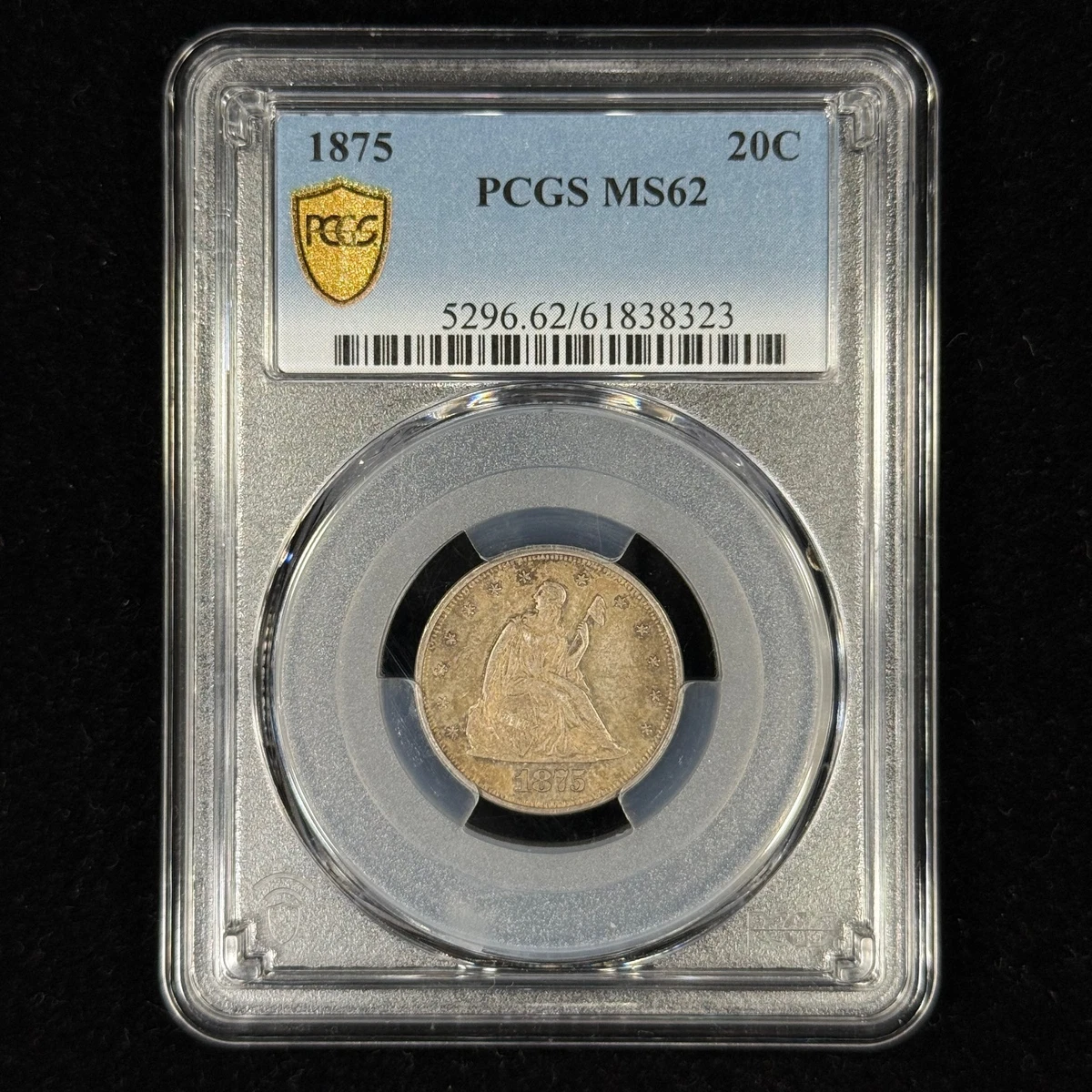 MS 62 Graded 1875 Year US Twenty Cent Pieces for sale | eBay