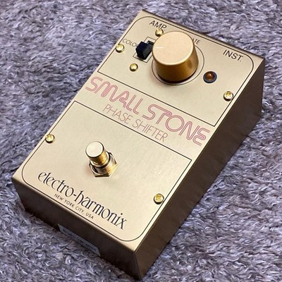 Electro-Harmonix Golden Small Stone Phaser Pedal mit Holzbox gebraucht