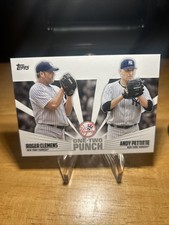 2023 Topps One Two Punch Roger Clemens & Andy Pettitte #12P6 NY Yankees Card!