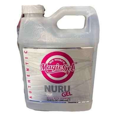 Mr. Nori's Magic Gel Nuru Gel Authentic Seaweed 33.8 fl oz 1000 ml