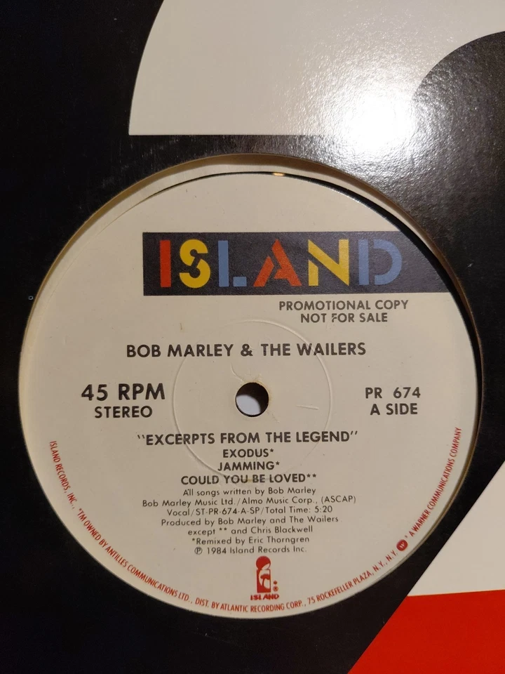 BOB MARLEY & THE WAILERS "EXCERPTS FROM THE LEGEND" PROMO - Image 2 of 4