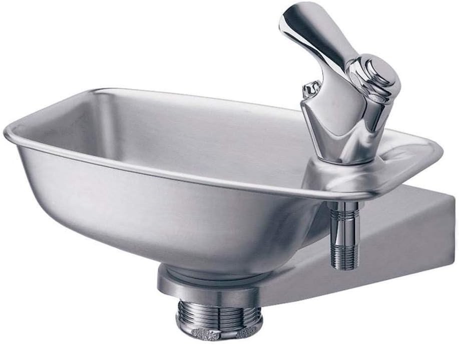 Elkay EDF15R Wall Mounted Single Level Bracket Drinking Fountain Stainless Steel
