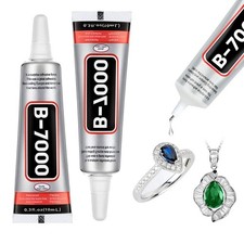Jewelry Glue for Metal and Stone: 2PCS 10ML 0.3fl.oz Bead Adhesive for Making...