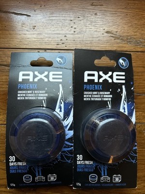 AXE Gel Can Car Air Freshener Phoenix Scent, 2 Pack)