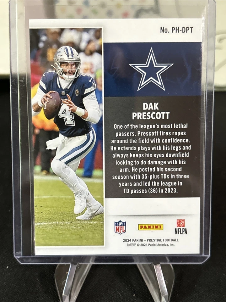 2024 Panini Prestige - Power House #PH-DPT Dak Prescott - Pack Fresh New - Image 4 of 4
