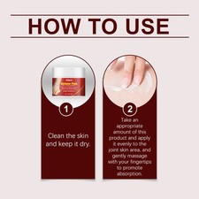 Herbal Joint Pain Relief Cream to Relieve Knee Discomfort Topical Application