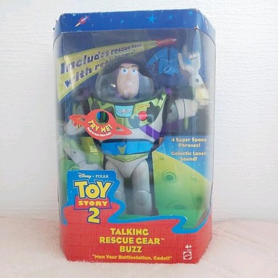 Disney Toy Story 2 sprechende Rettungsausrüstung BUZZ LIGHTYEAR Figur Degradi...