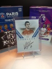 David Villa - On Card Auto. 1/4 ( Futera - Paragon )
