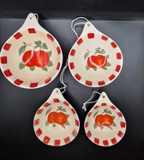 Vtg. Zhongxia - APPLE Design Nesting Measuring Cup Set - Functual or Decorative 