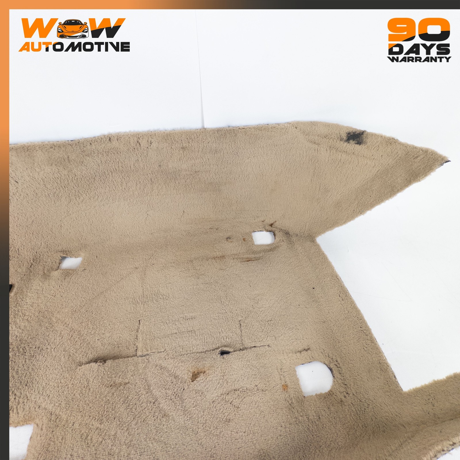 05-12 CHEVROLET CORVETTE C6 FRONT LEFT DRIVER SIDE FLOOR CARPET PANEL BEIGE OEM