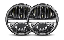 7 Inch LED Headlight Round DOT Approved Classic LED headlights Compatible wit...