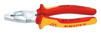 Knipex Kombizange Vde Verchromt 160 Mm Mit Mehrkomponenten-Griff - 01 06 160