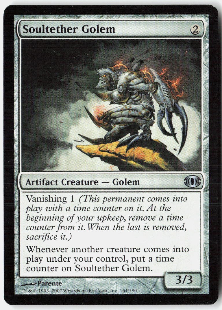 Magic Soultether Golem Future Sight [FUT - 164] NM Uncommon