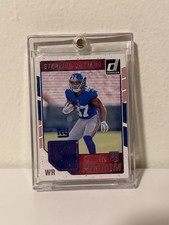 Sterling Shepard 2016 Donruss Rookie Phenom Jersey Relic Card RC #30 Giants ?. rookie card picture