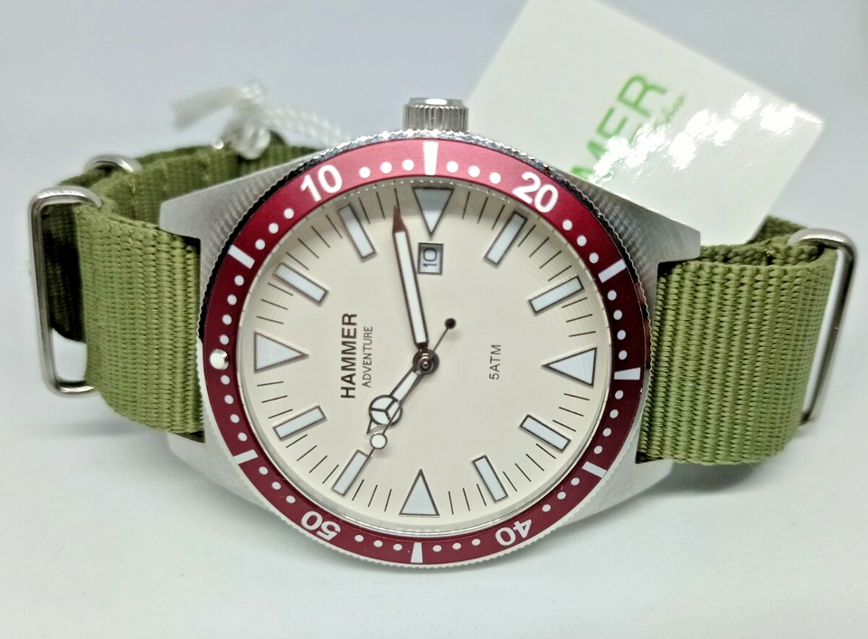 18 mm - Verde militare) Cinturino per orologio da 18 mm, 20 18 mm - Verde militare) Cinturino per orologio da 18 mm, 20