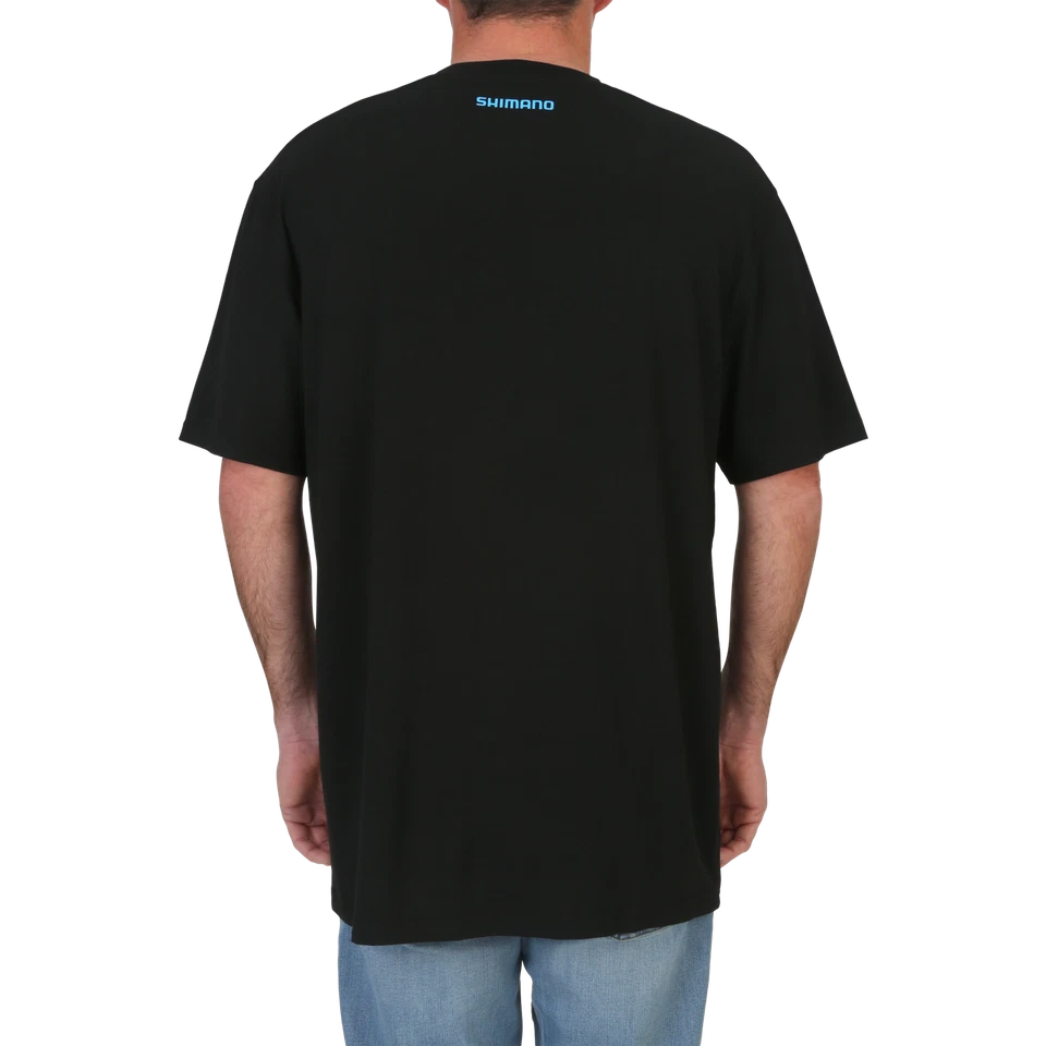 Camiseta Shimano Manga Corta Logo Color - Negra Talla - 2X (ALOGOTEESS2XBK) Pesca Foto 4 de 4