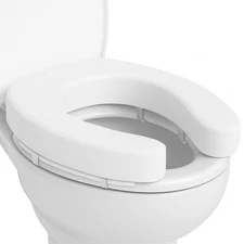 Vive Toilet Seat Cushion Soft Cushioned Foam Padded Bathroom Attachment for Adul