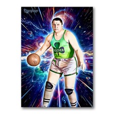Dutch Dehnert Star Player Art Card 02/20 Starpop Signed Basketball Short Print