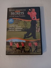 Roger Fredericks Reveals Secrets to Golf Swing Flexibility 2005 DVD See Pics