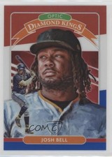 2020 Donruss Optic Diamond Kings Red White & Blue Prizm 60/150 Josh Bell #27 wd9