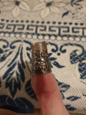 Antique Style 925 Thimble
