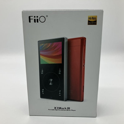 FiiO X3 Mark III High Resolution Lossless Music Player Black Dual DAC Box 0352