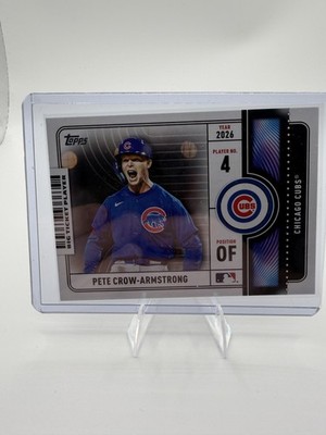 2026 Topps Pete Crow-Armstrong Big Ticket Insert Card #BTP-13 Chicago Cubs
