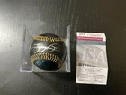 SAMMY SOSA MAJOR LEAGUE BLACK W/ GOLD STITCHING SIGNED AUTO BASEBALL JSA CERT
