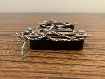 Fender Lace Sensor Black Pickups 1990's Original Blue Red