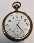 Antique Waltham Pocketwatch USED Working MISSING GLASS + SECONDS HAND