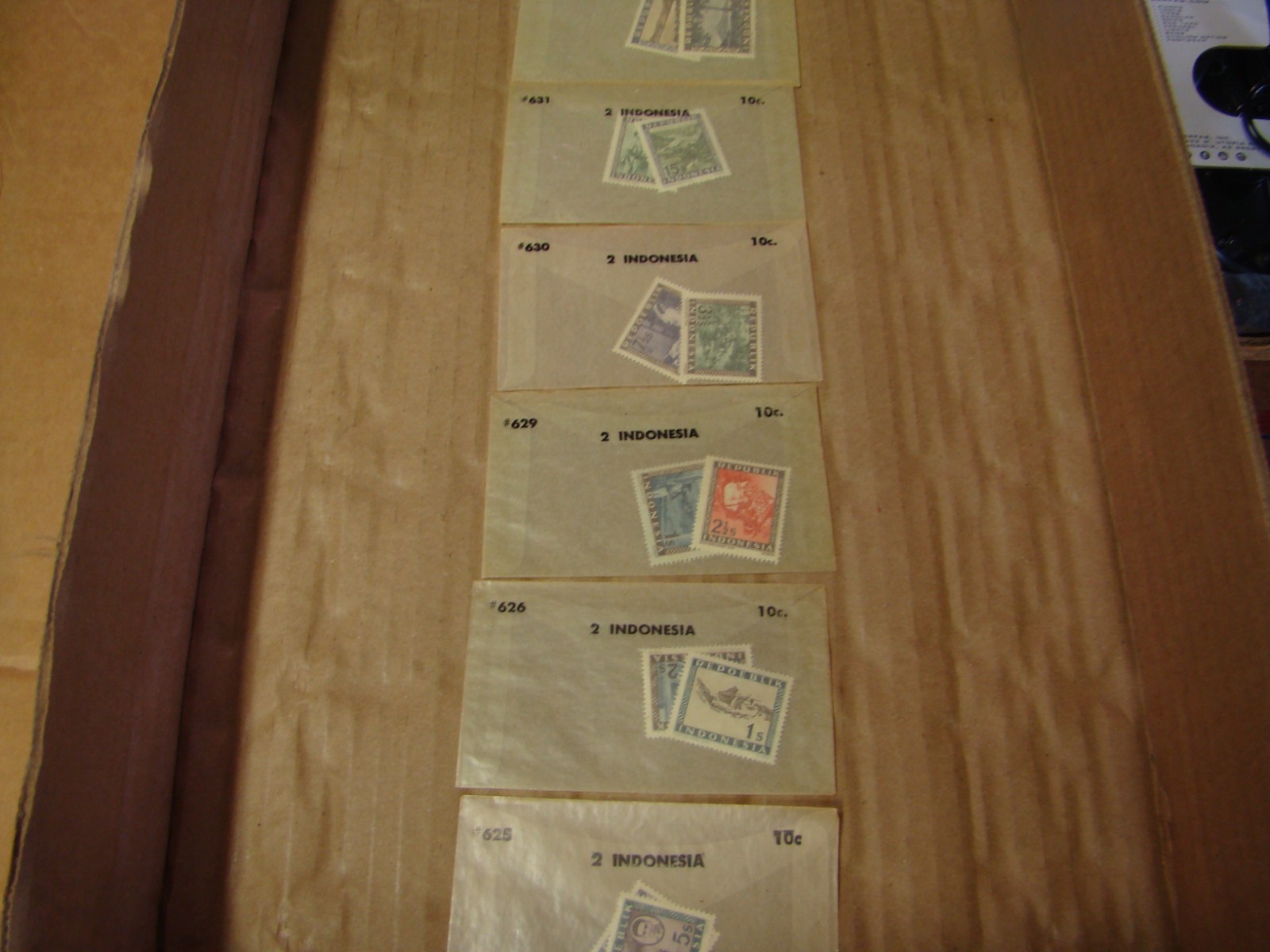 VINTAGE 50'S INDONESIA NEW STAMPS