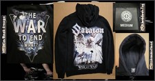Sabaton War To End All Wars Mens Med Black Pull Over Hoodie Tour to End All Tour