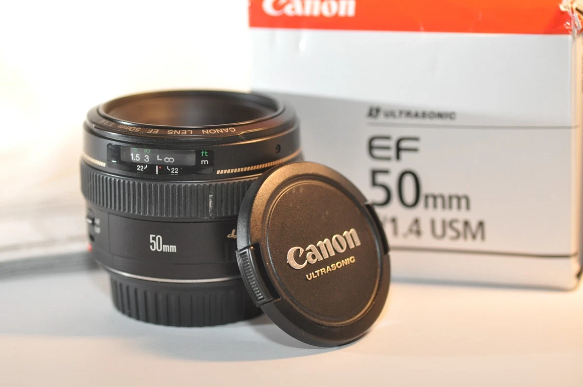 Canon EF 50mm f/1.4 Camera Lenses | eBay