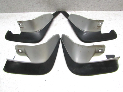1998 2002 JDM NISSAN SUNNY B15 SEDAN 4PIECE SILVER MUD FLAPS GUARD