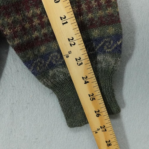 Maglione vintage Eddie Bauer donna lana media alpaca fiera isola sci Hong Kong - Foto 7 di 9