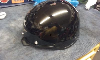HARLEY SHOVELHEAD IRONHEAD EVO TWIN CAM TOURING VECTOR LG BLACK SHORTY HELMET 