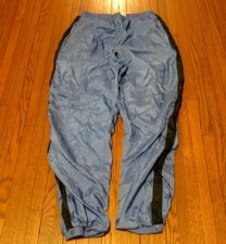 Men's VTG 80's 90's Givenchy Active Blue Black Windbreaker Pants sz L