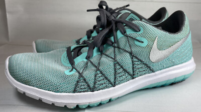 Nike Flex Fury Run Women's Size Teal Green Running Sneakers 819135-300 