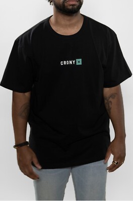 Crony Size Large Color Black Classic Logo Graphic T-shirt L