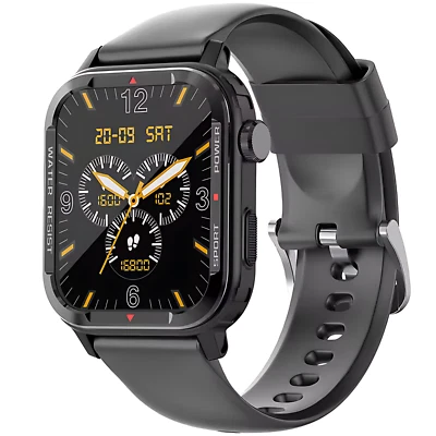 Smartwatch Herren Damen Fitness Tracker Fitnessuhr mit Schrittzähler, Blutdruck - Bild 1 von 4